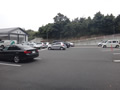 鳩子の湯の駐車場