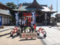 大山神社で記念撮影