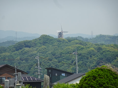 永源山の風車