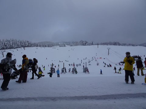 1月3日のスキージャム勝山１