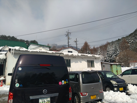 朝は良い天気でした