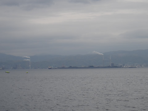 風が真横になってます