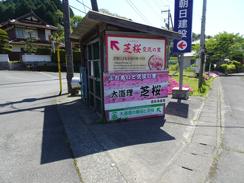 芝桜の里入口です