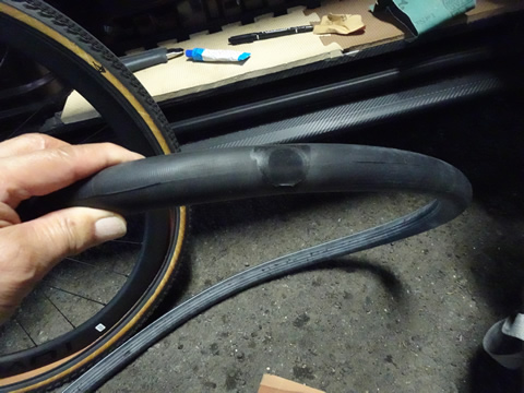 パッチを貼りました