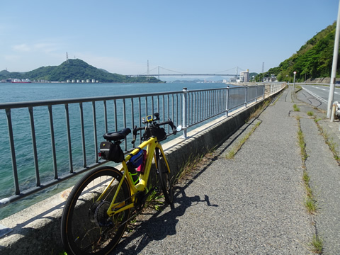 関門橋の見える場所