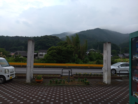 雨も殆ど上がり小雨で涼しくなりました
