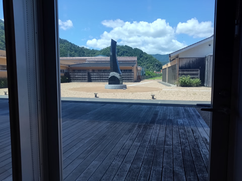 翌日はゆららで昼食と温泉でした