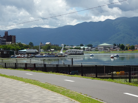 船着き場の近くです