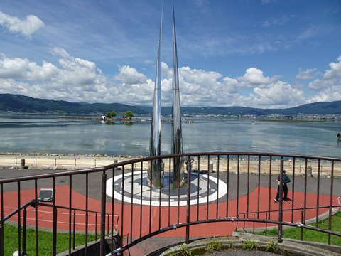 明日花火大会で準備が大変そうでした