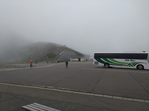 急に雲が出ました