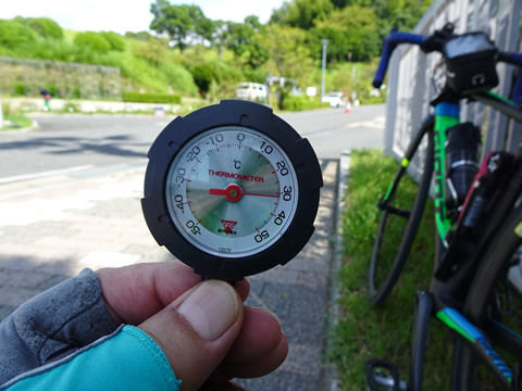 １１時前で３１度位でした。