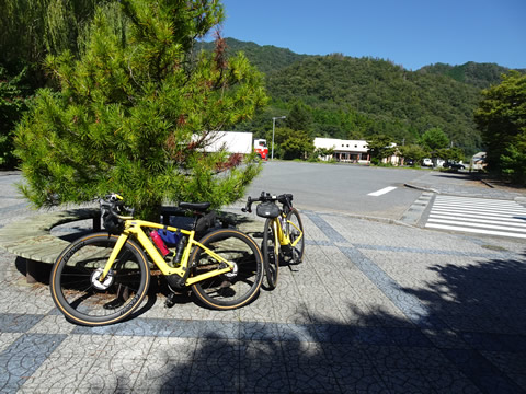 ポケットパークでUターン