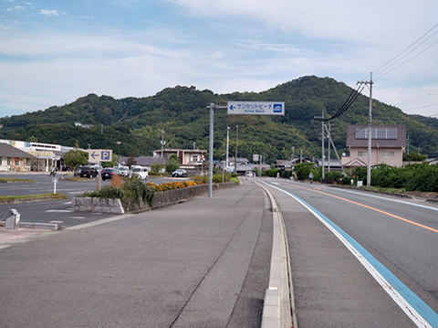 サンセットビーチで小休止