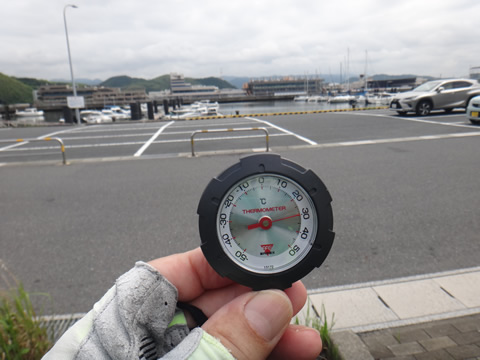 競艇場前のマリーンの駐車場