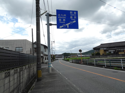 458号から322号線に行きます