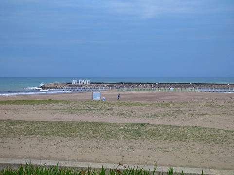 杉津PAから海
