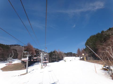 春スキーになりました